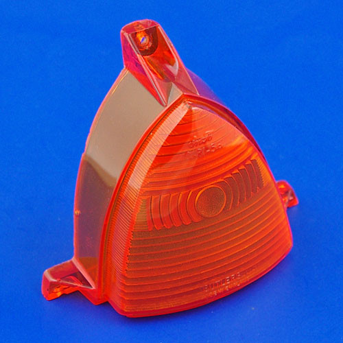 Rear flasher lens, Amber.