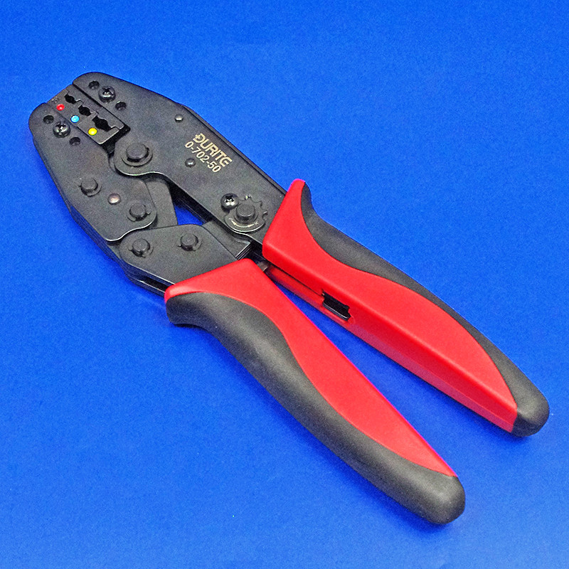 Ratchet Crimping Tool for Pre-Insulated Terminals